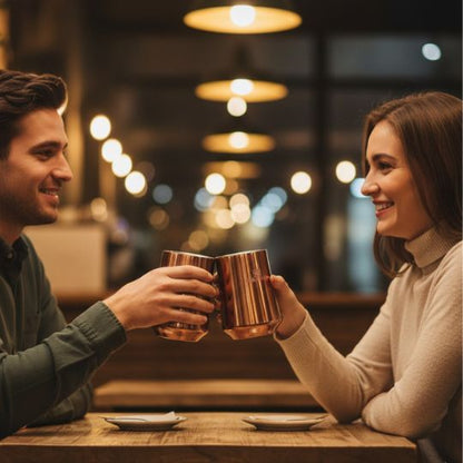 Rose Gold Copper Tumbler