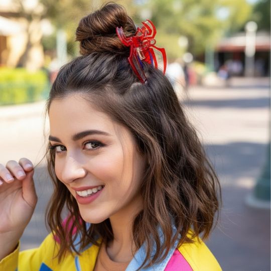 Spider Man Hair Clip