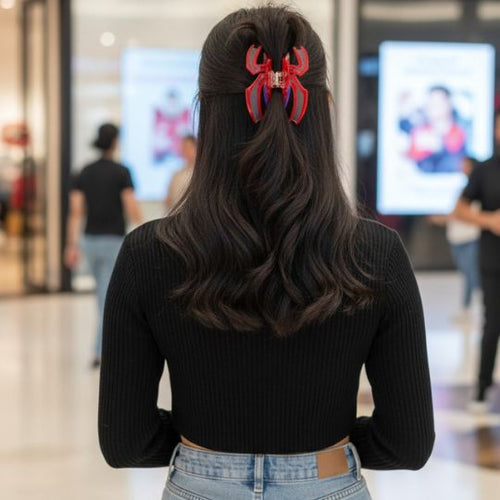 Spider Man Hair Clip