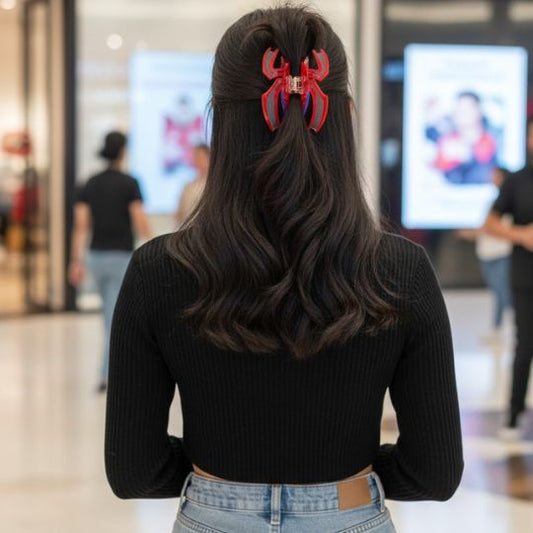 Spider Man Hair Clip
