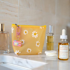 Floral Silicone Makeup Pouch
