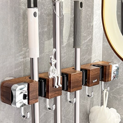 Wall Mounted Broom Holder