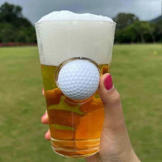 Golf Ball Glass