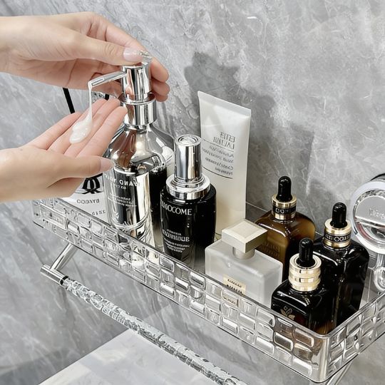 Luxurious Bathroom Storage Rack