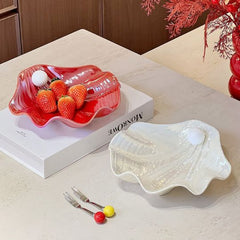 Pearl Crest Serving Bowl