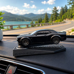 Rotating Car Dashboard Decor
