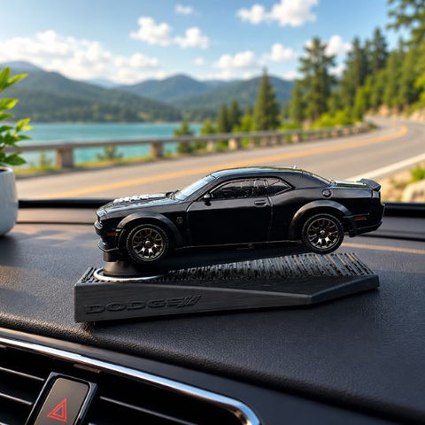 Rotating Car Dashboard Decor