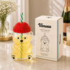 Bear Glass Cup - Red