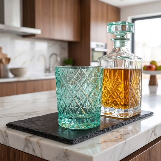 Mint Aura Glass