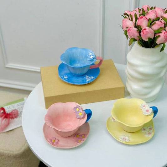 Floral Cup Set