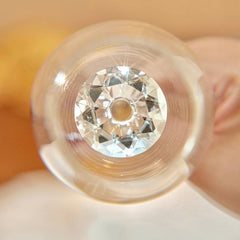 Diamond Champagne Glass