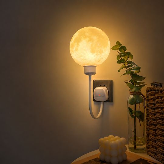 Cozy LED Moon Lamp
