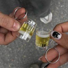 Beer Glass Keychain