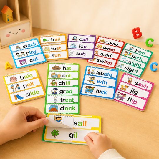 Flip and Build Words Book