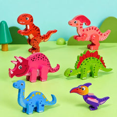 Magnetic Dino Building Blocks