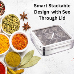 Stainless Steel Masala Box
