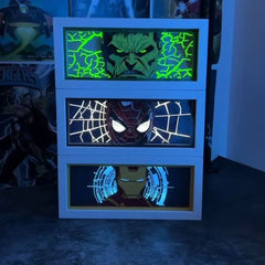 3D Anime Night Light