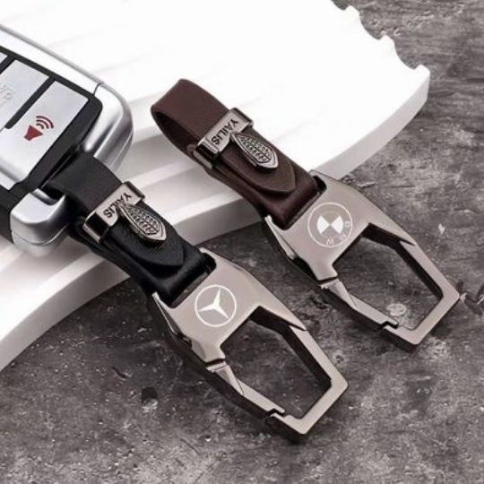 Premium Leather Car Key Holder