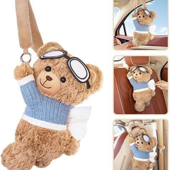 Cute Bear Tissue Box for Car