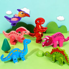 Magnetic Dino Building Blocks