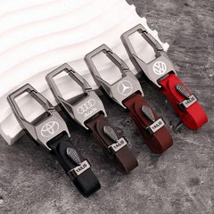 Premium Leather Car Key Holder