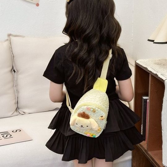 Sanrio Kuromi Puffy Sling Bag
