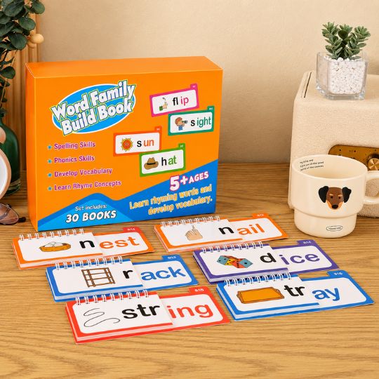 Flip and Build Words Book