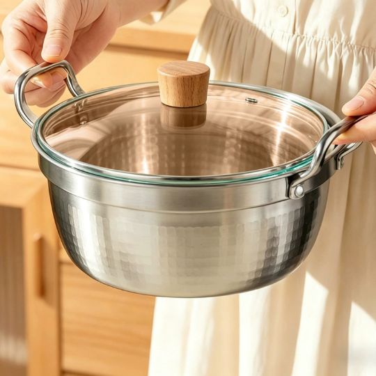 Crystal Steam Pot – Double Side Handles