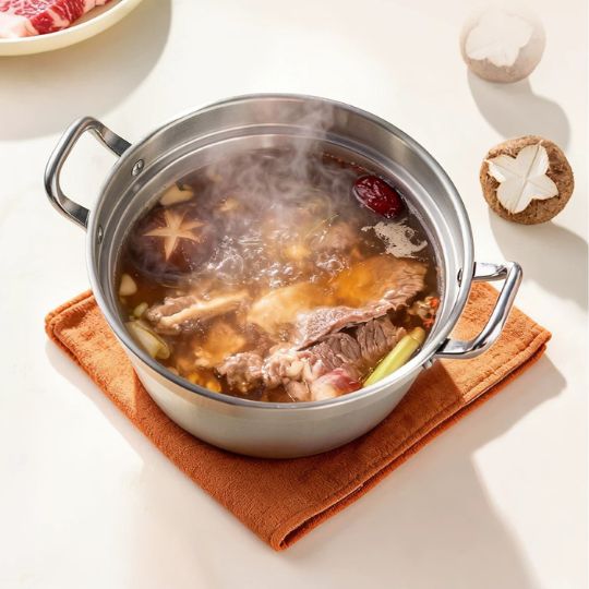 Crystal Steam Pot – Works on Gas & Induction