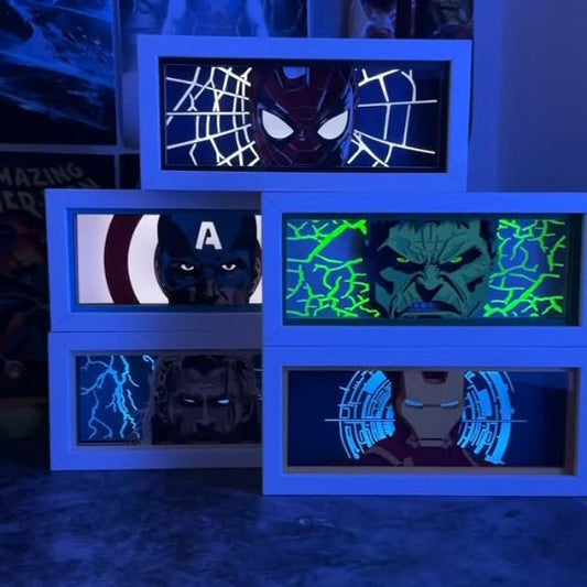 3D Anime Night Light