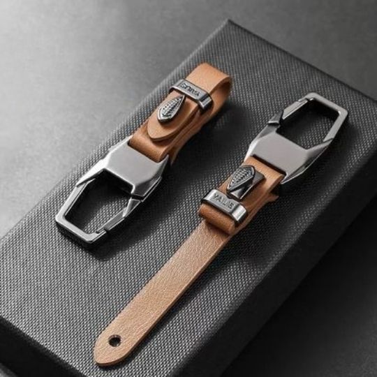 Premium Leather Car Key Holder