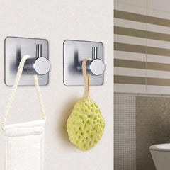 Adhesive Stainless Steel Hooks