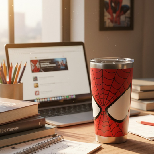 Spider-Man Sipper Mug – Heroic Design