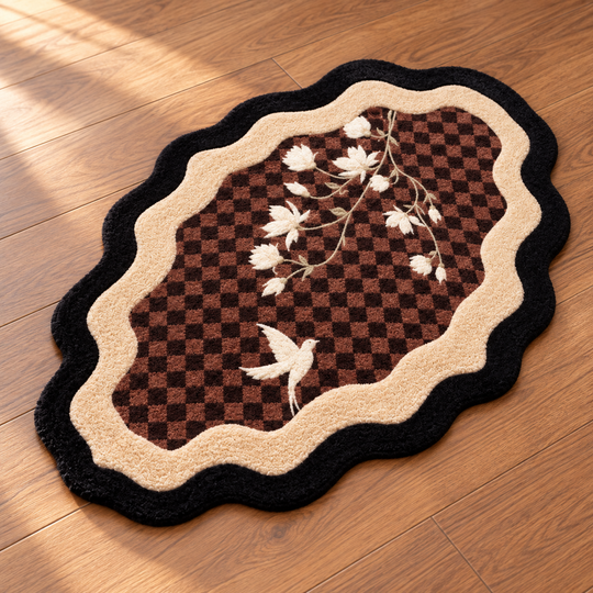 WavyBloom Floor Mat texture detail