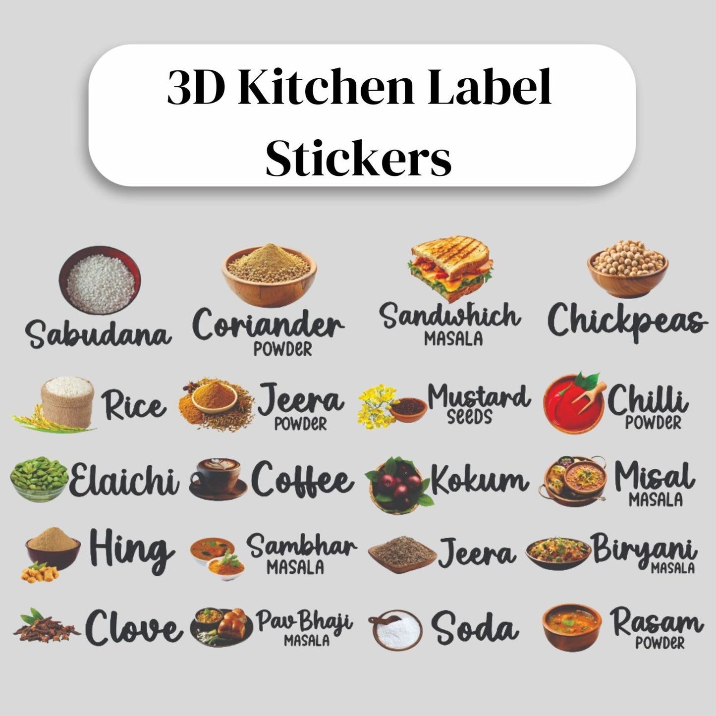 Premium 3D Stickers