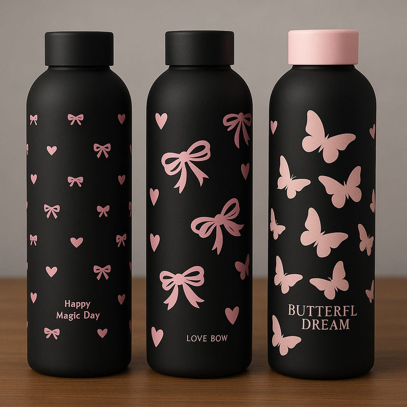 Pink Charm Water Bottles