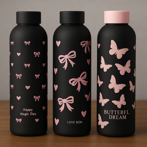 Pink Charm Water Bottles
