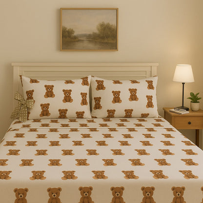 Teddy Bedsheet Set