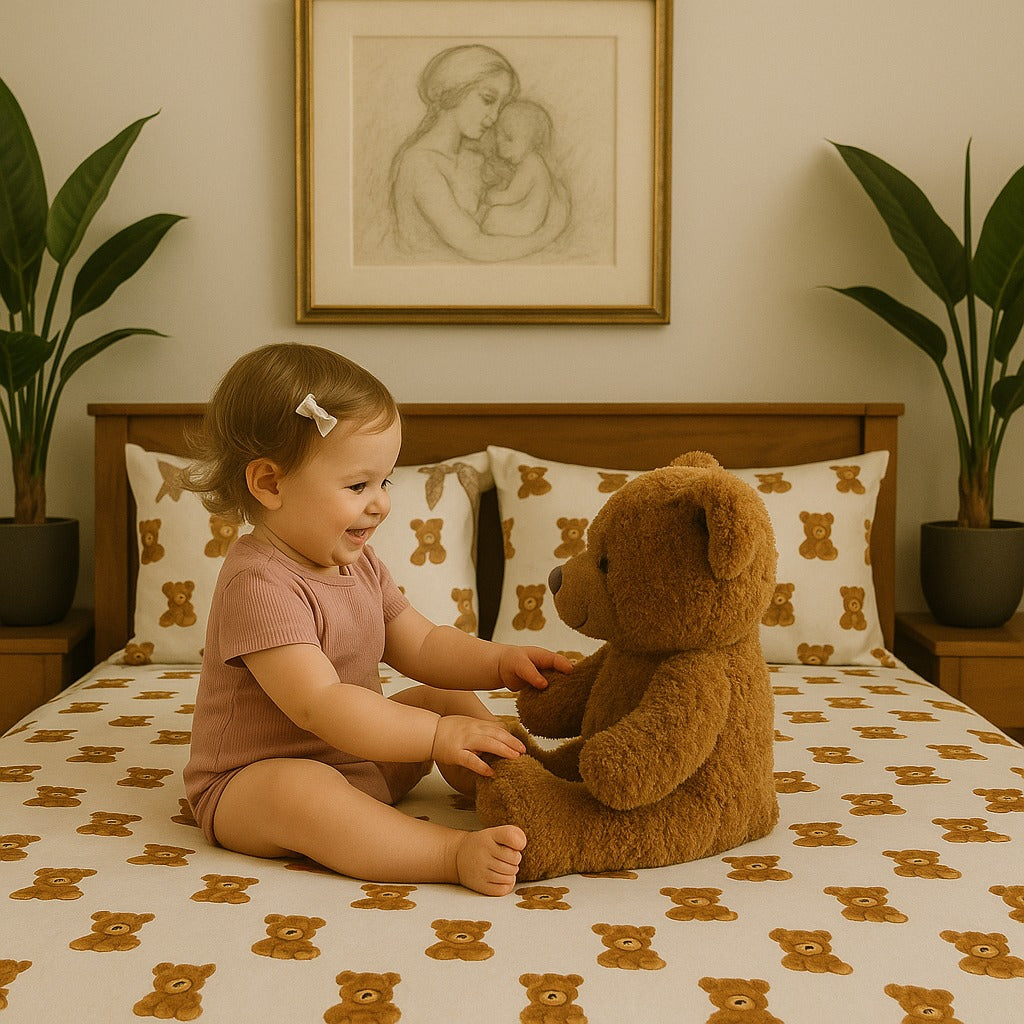 Teddy Bedsheet Set