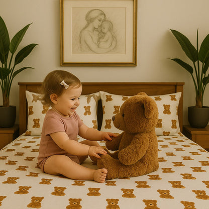 Teddy Bedsheet Set