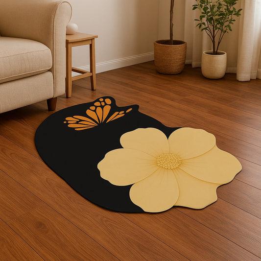 Floral Door Mat