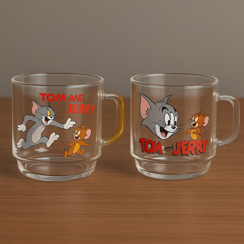 Tom & Jerry Transparent Cup Set