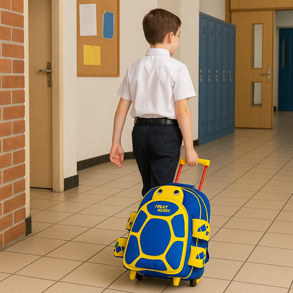 Tortoise Trolley School Bag