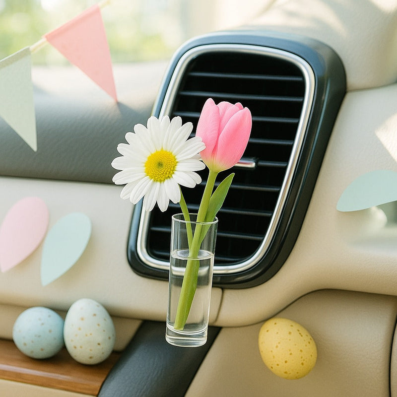 Car Flora Clip Vase
