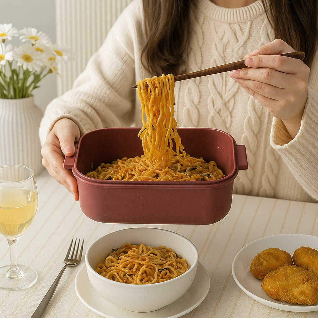Portable Lunch Box & Cup Set