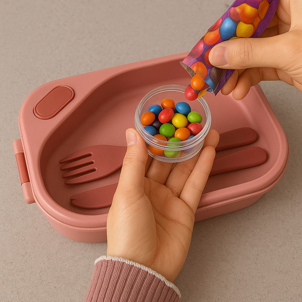 Portable Lunch Box & Cup Set