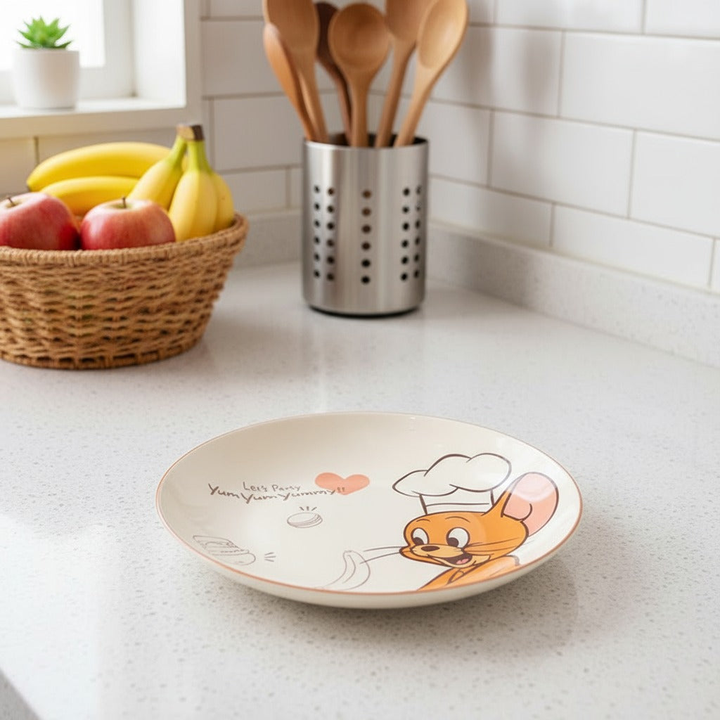 Tom & Jerry Plates – Hassle-Free Cleanup