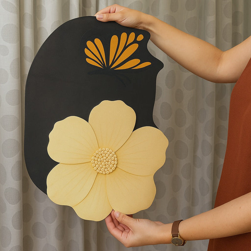 Floral Door Mat