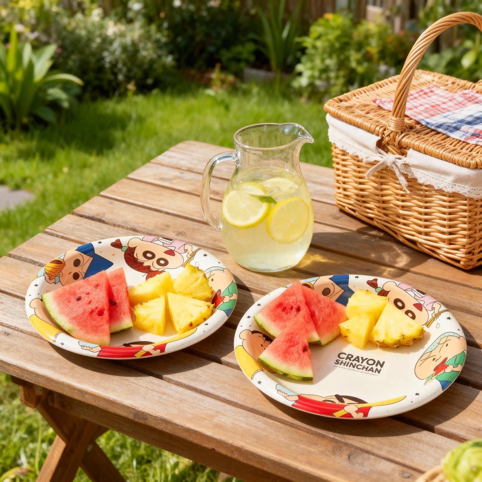 Shinchan Dinner Plates – Bright &amp; Playful Designs