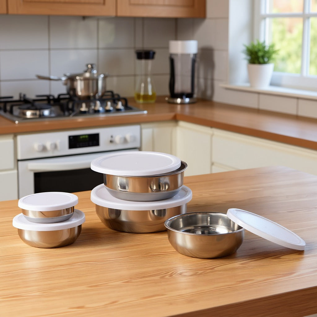 Storage Container Set with Lids